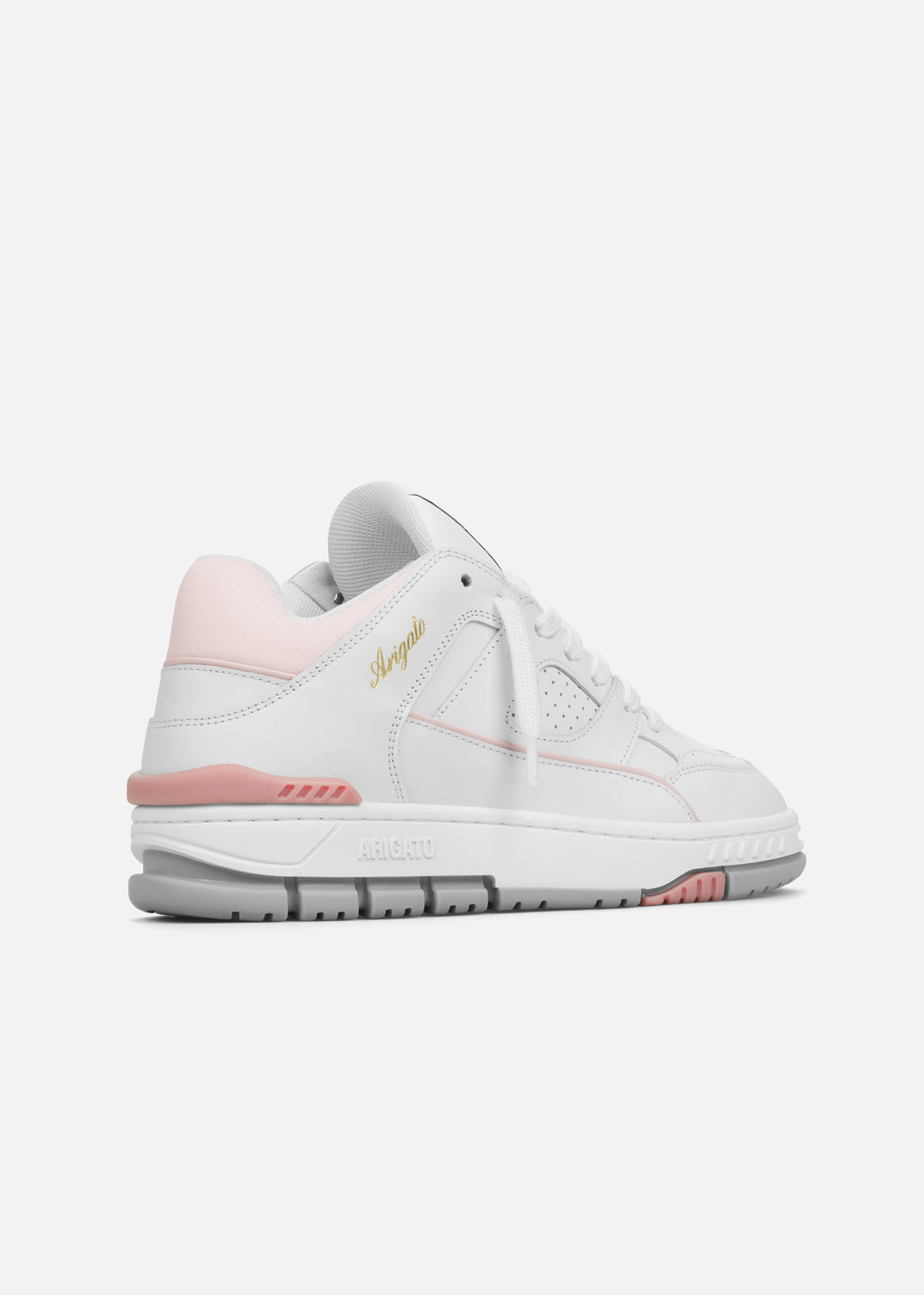 W Area Lo Sneaker White/Pink Leather