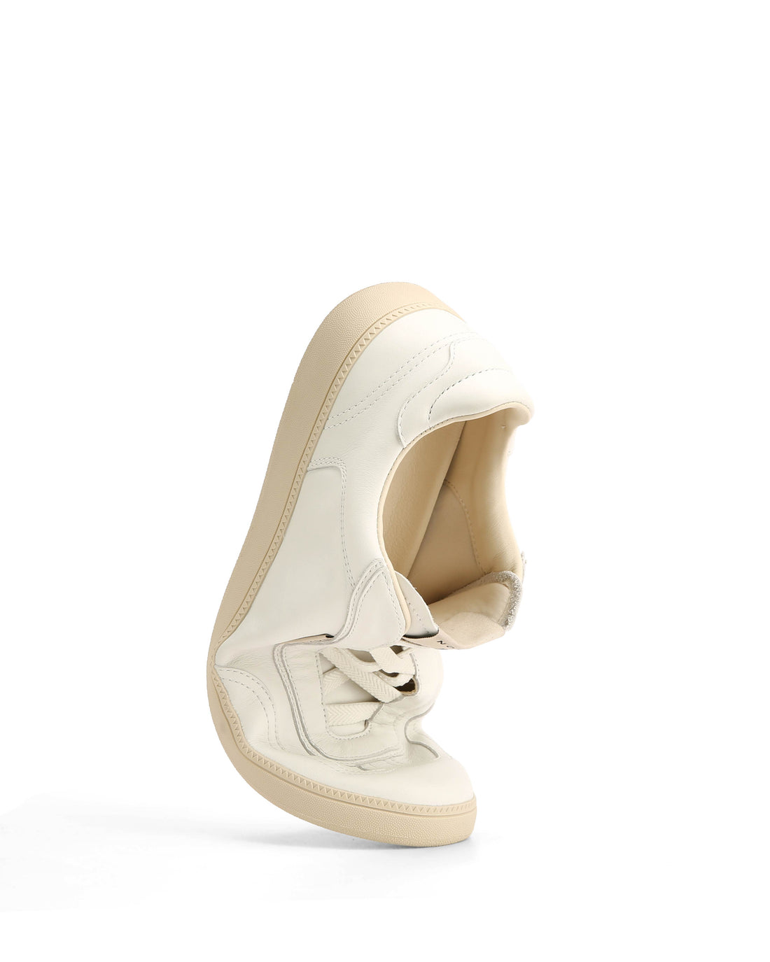 Hugo-M White Leather