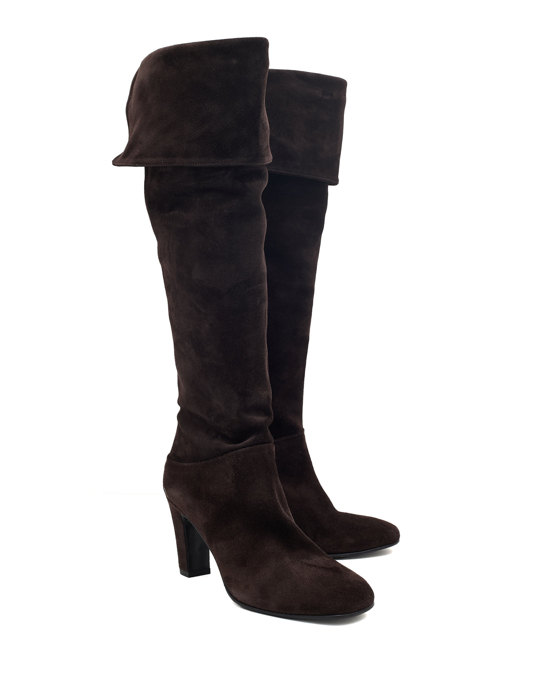 Indy Dark Brown Suede