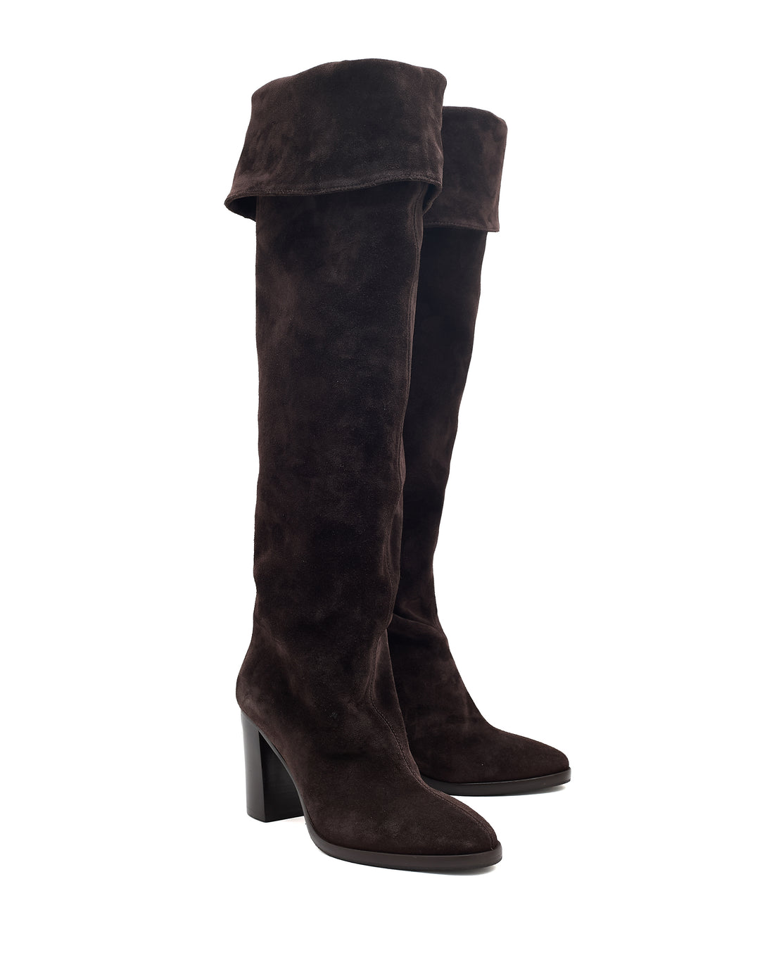 Isis Dark Brown Suede
