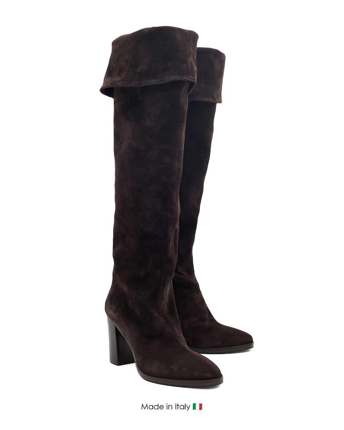 Isis Dark Brown Suede