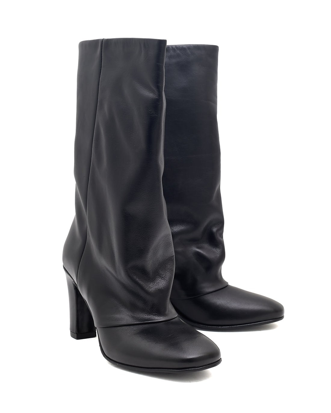 Issie Black Leather