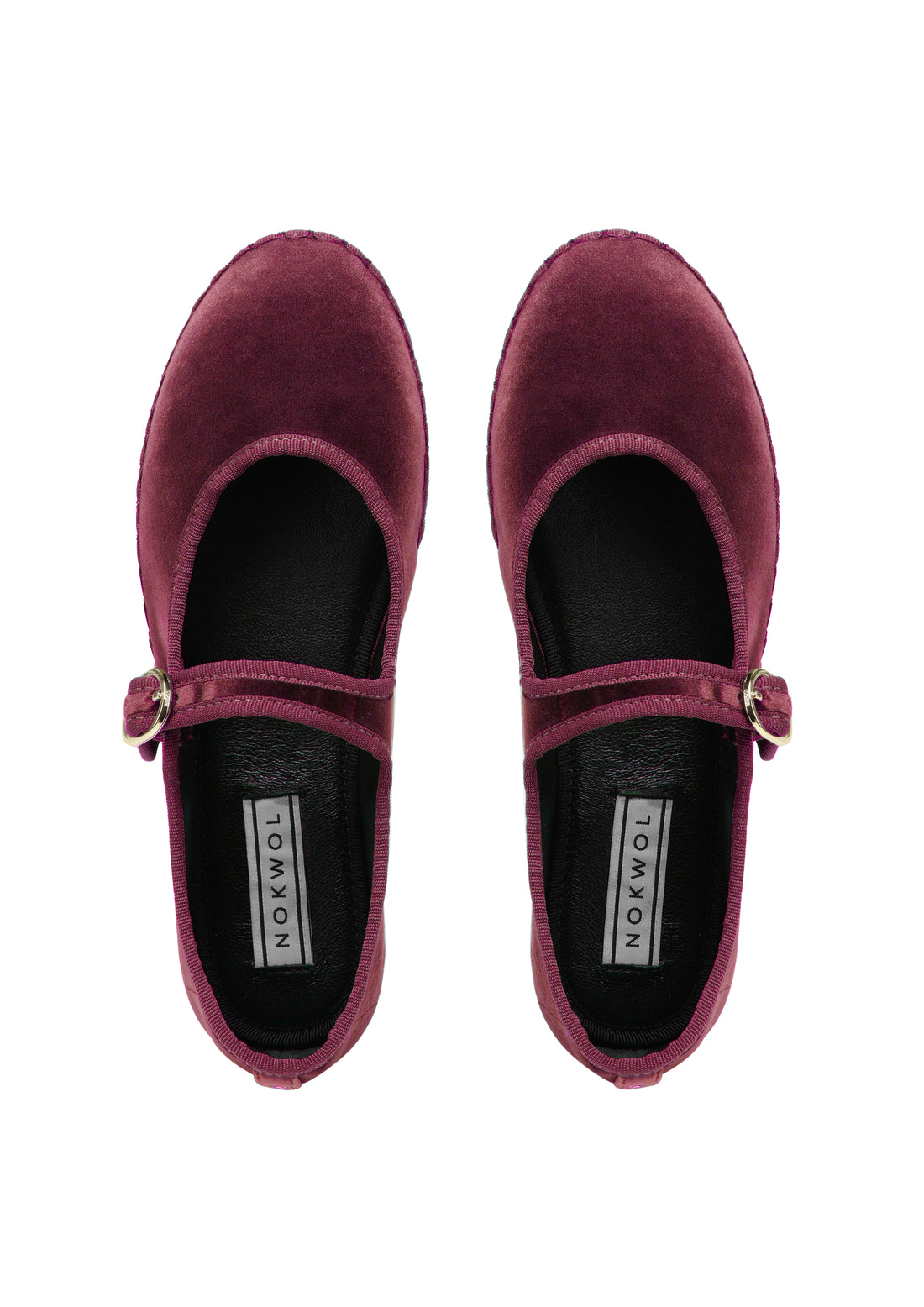 Mel Burgundy Velvet