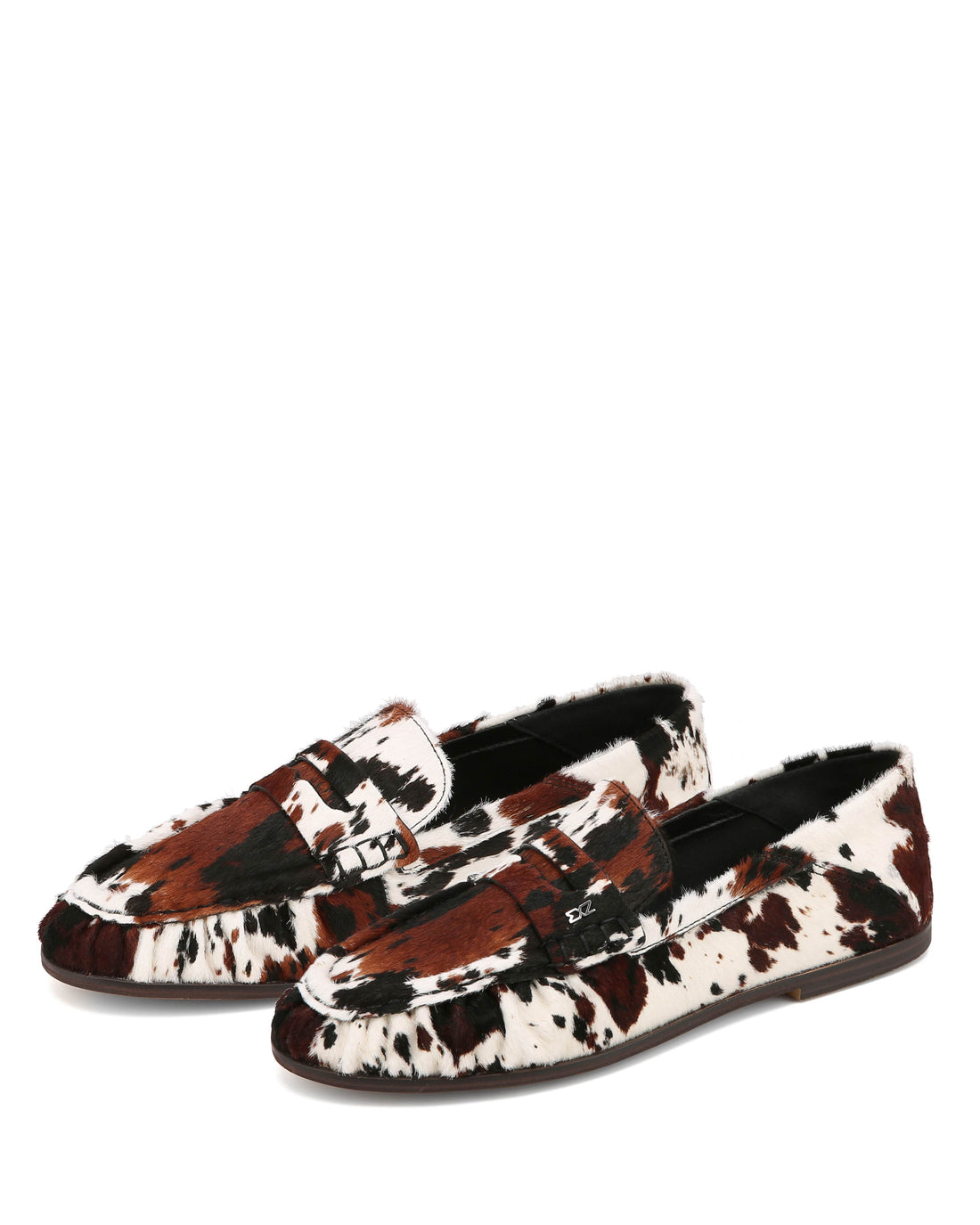 Mica Brown Cow Print
