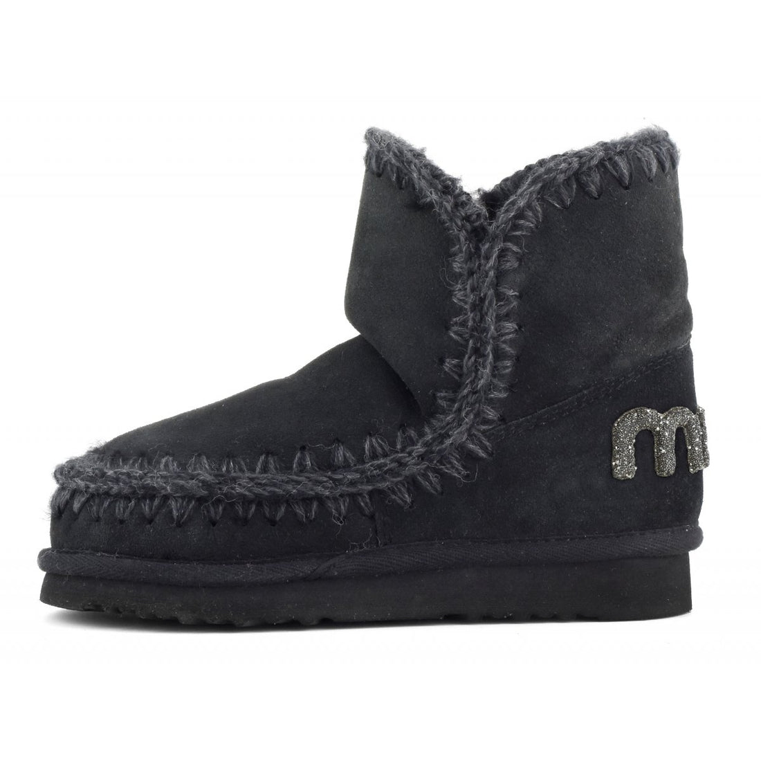 Eskimo 18 Glitter Logo Black/Black Suede MU.FW101050A