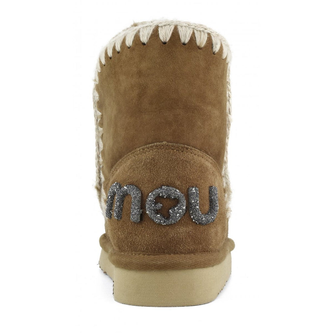 Eskimo 18 Glitter Logo Cognac Suede MU.FW101050A
