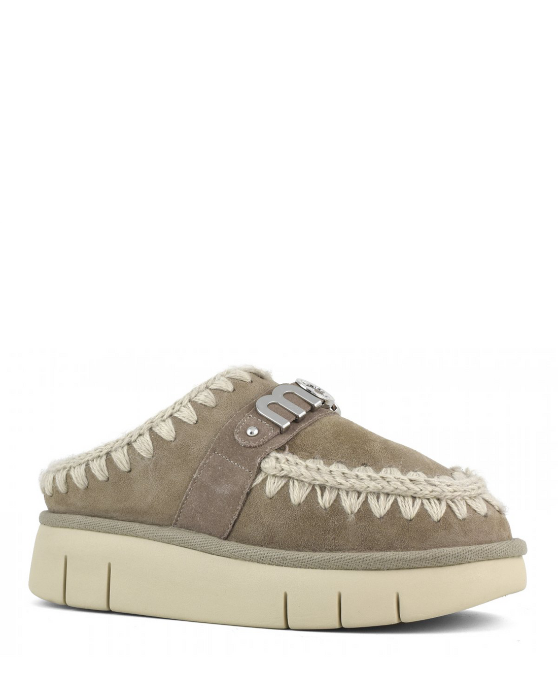 Bounce Clog Elephant Grey Suede MU.FW531001A