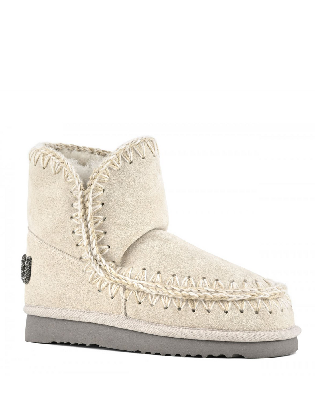 Eskimo 18 Glitter Logo Chalk Suede MU.FW101050A