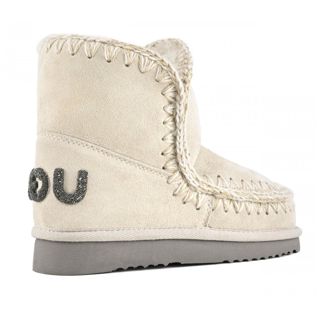 Eskimo 18 Glitter Logo Chalk Suede MU.FW101050A