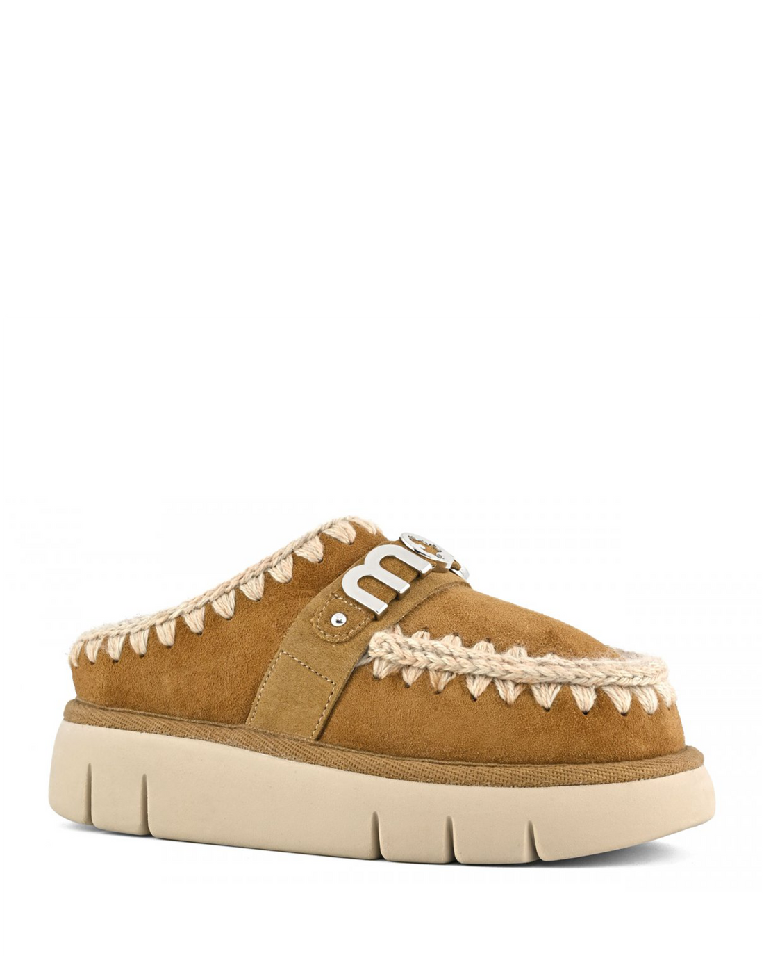 Bounce Clog Cognac Suede MU.FW531001A