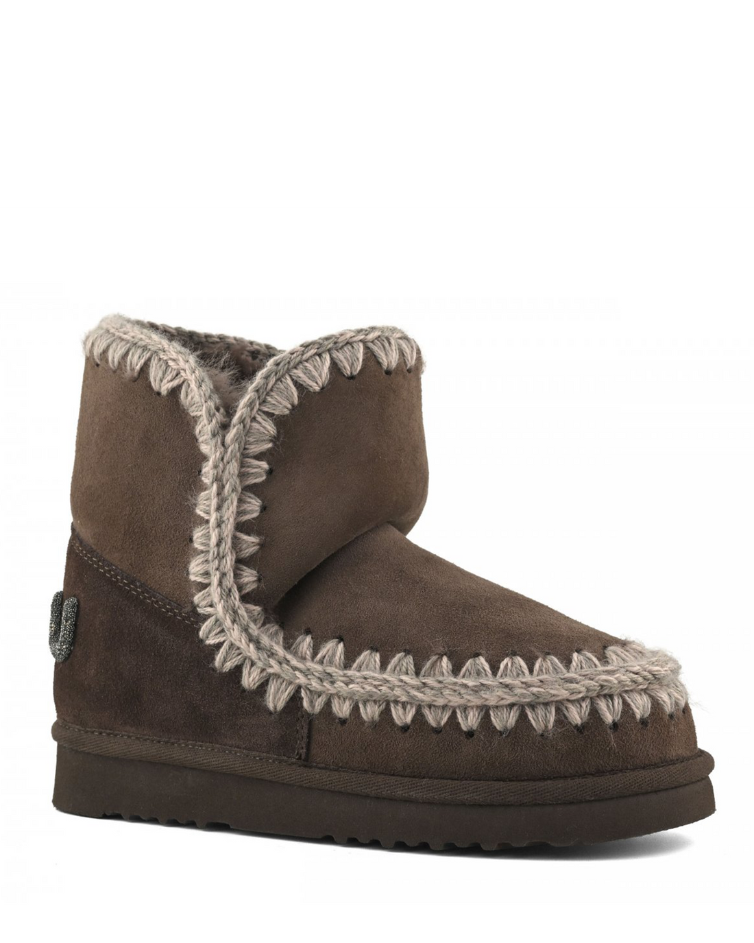 Eskimo 18 Glitter Logo Brown Pepper Suede MU.FW101050A