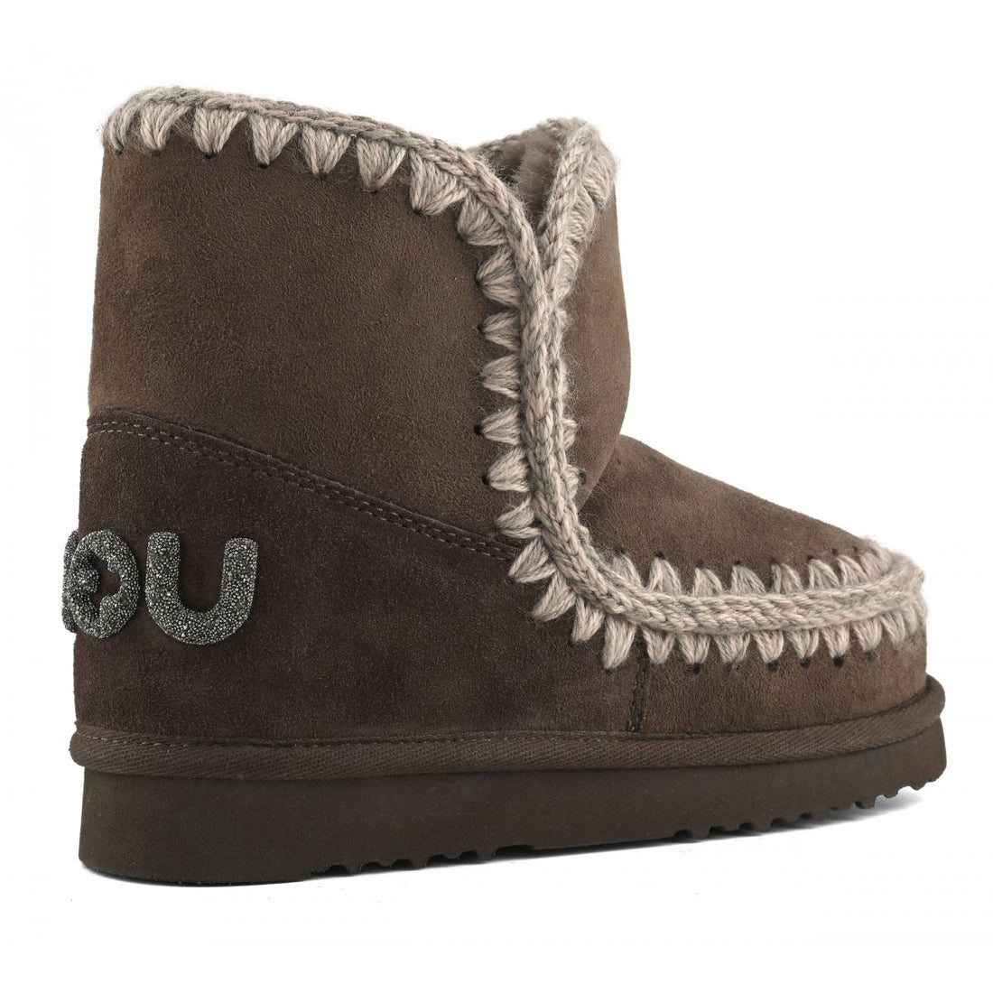 Eskimo 18 Glitter Logo Brown Pepper Suede MU.FW101050A