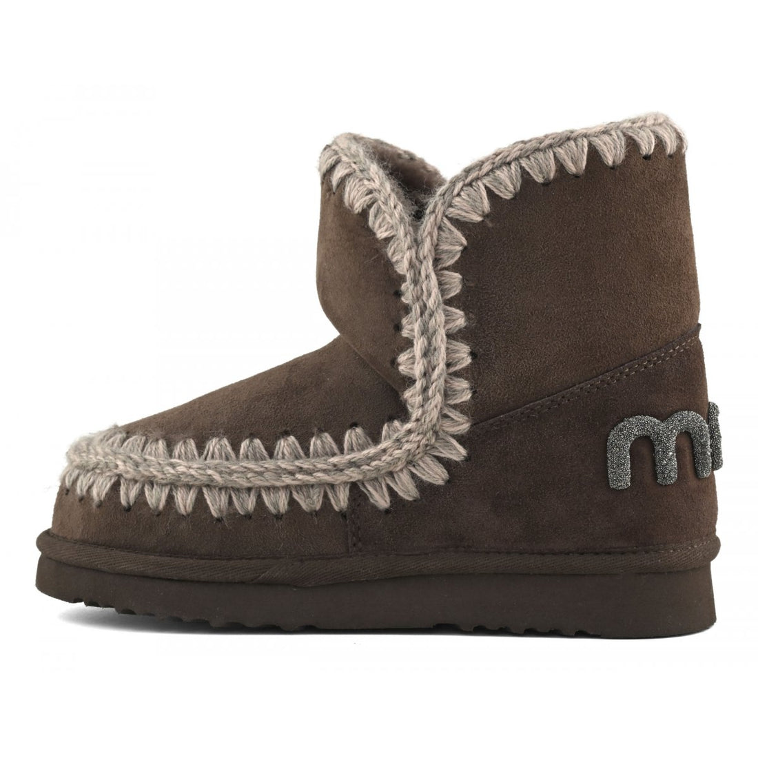 Eskimo 18 Glitter Logo Brown Pepper Suede MU.FW101050A