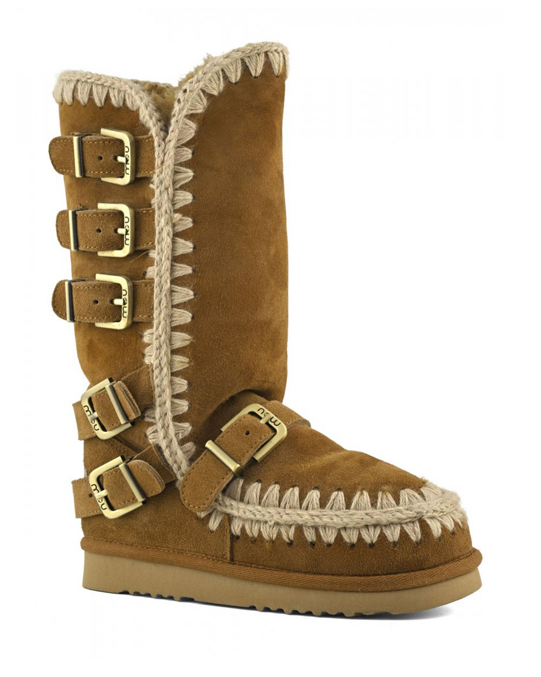 Eskimo 40 Buckle Cognac Suede MU.FW101137A