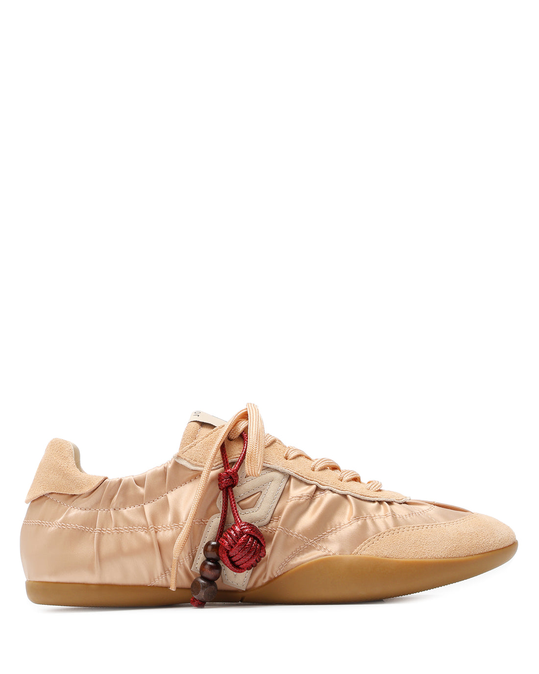 Mystic Satin Beige Suede