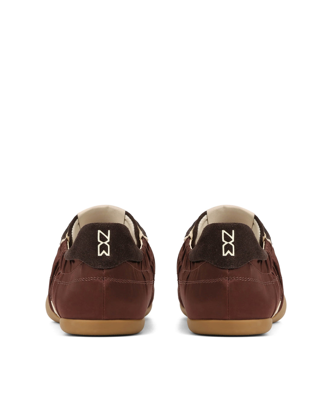 Mystic Satin Brown Suede