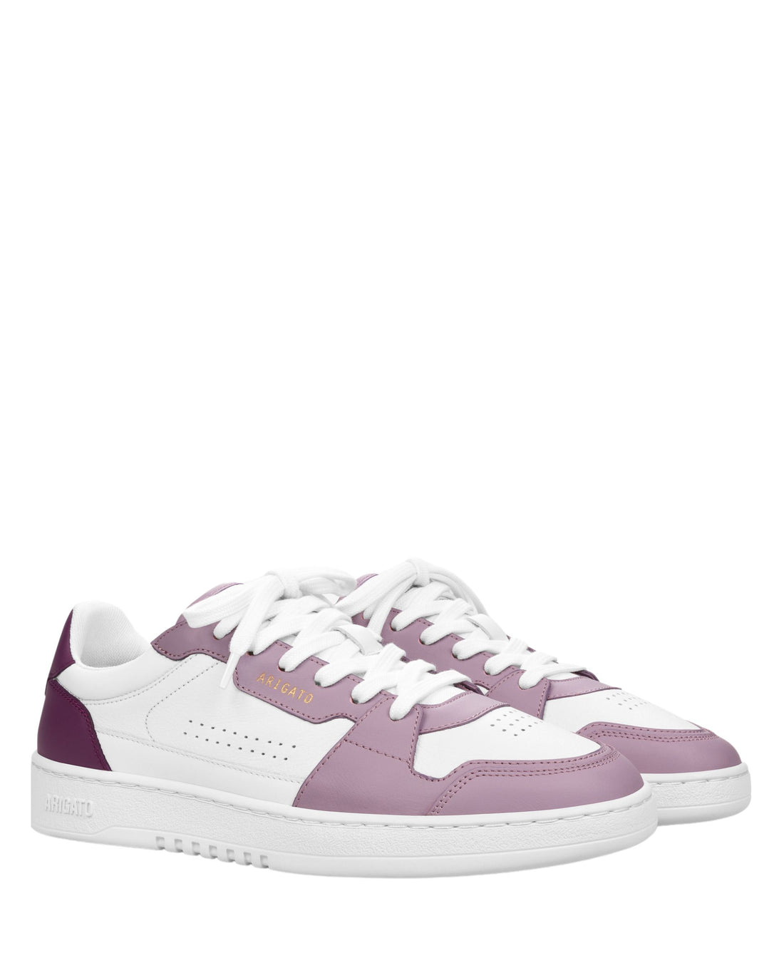 W Dice Lo Sneaker White/Purple Leather/Suede