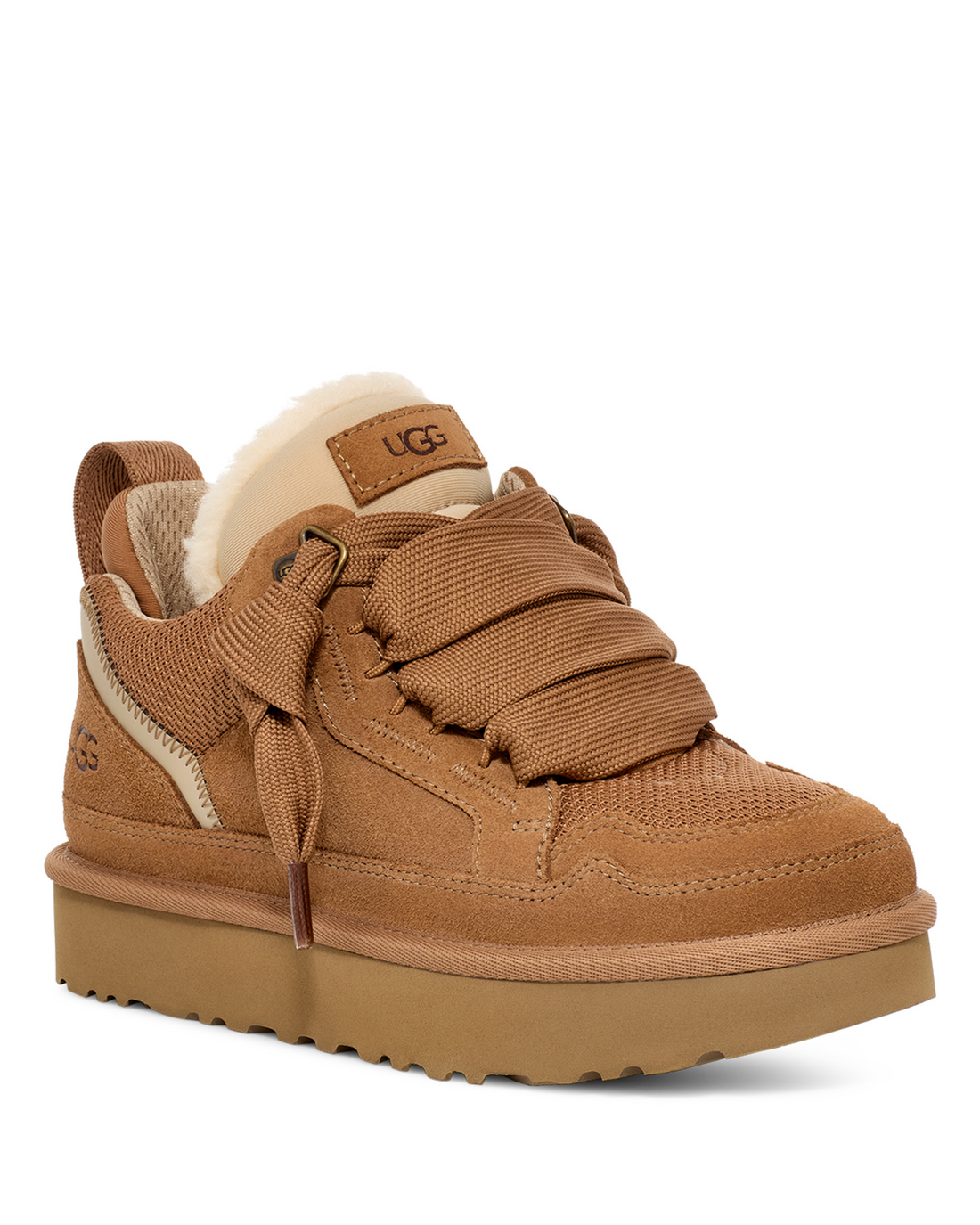 W Lowmel Chestnut Suede