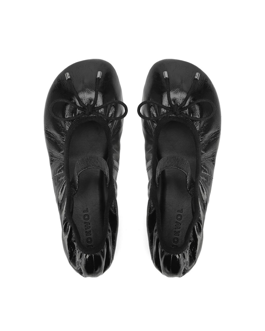 Pia Crinkle Sheep Leather Black