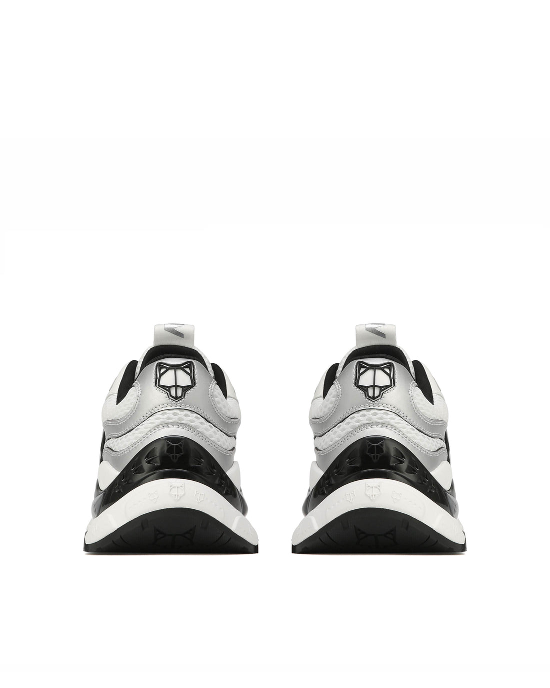 Smash White/Silver Mesh