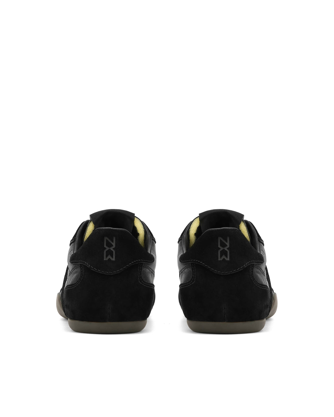 Sport Chic Black Leather/Suede