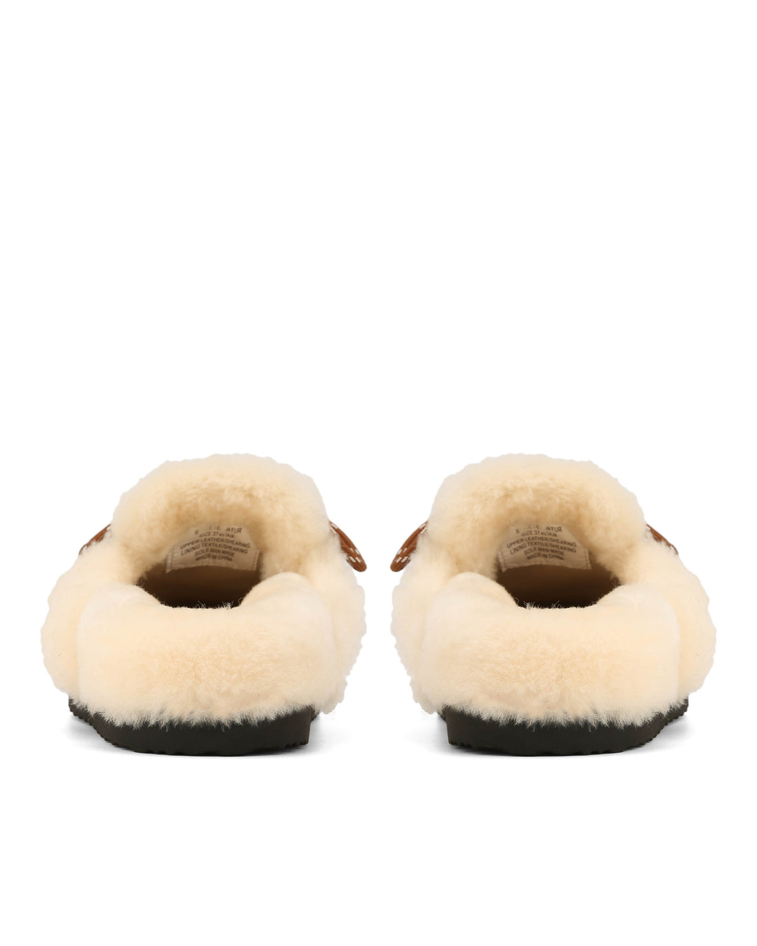 Tegan Fur Tan Suede