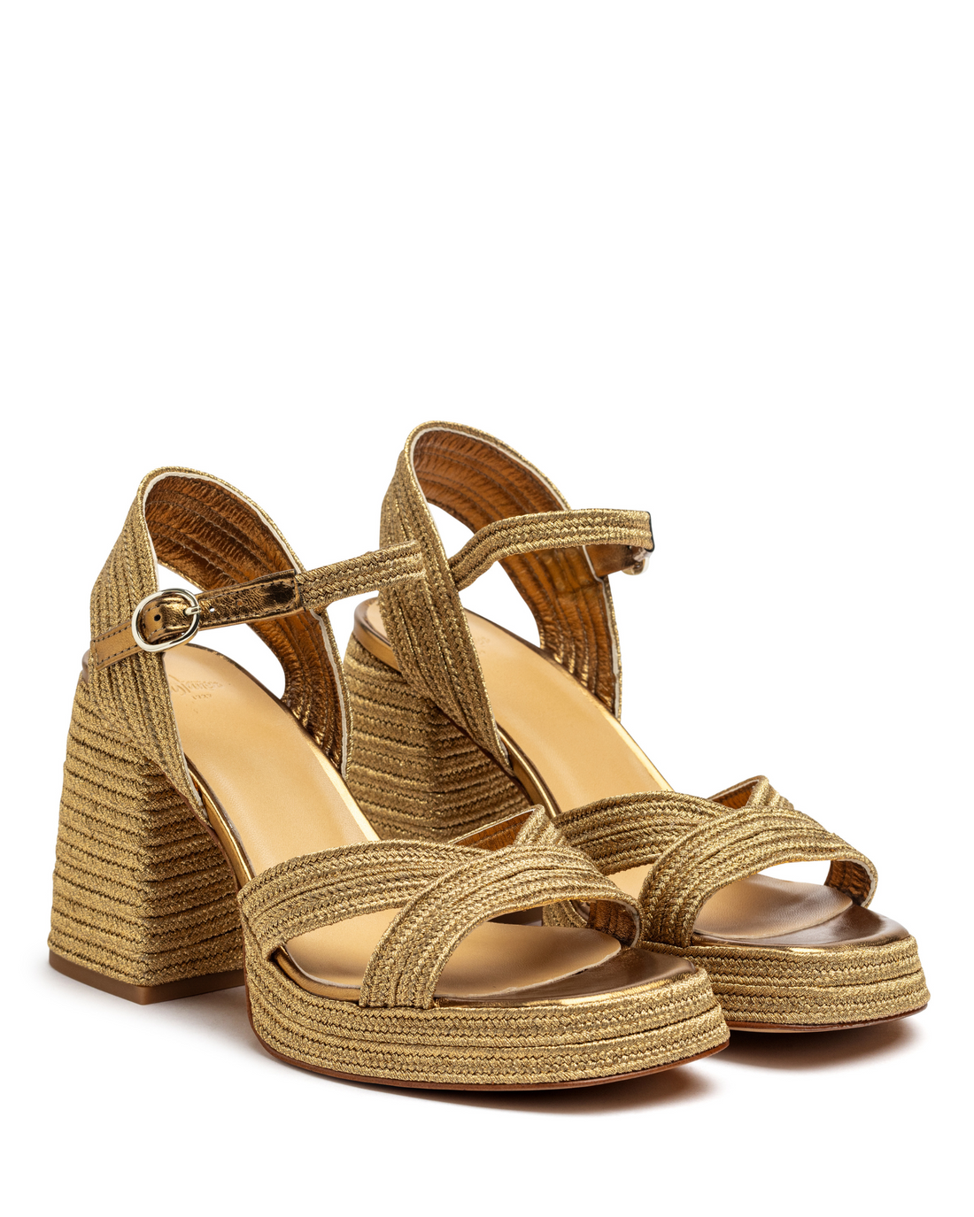 Valle Oro Viejo Platform Sandal