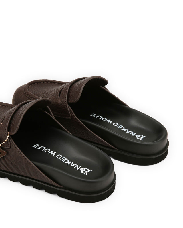 Cord Brown Tumble Leather