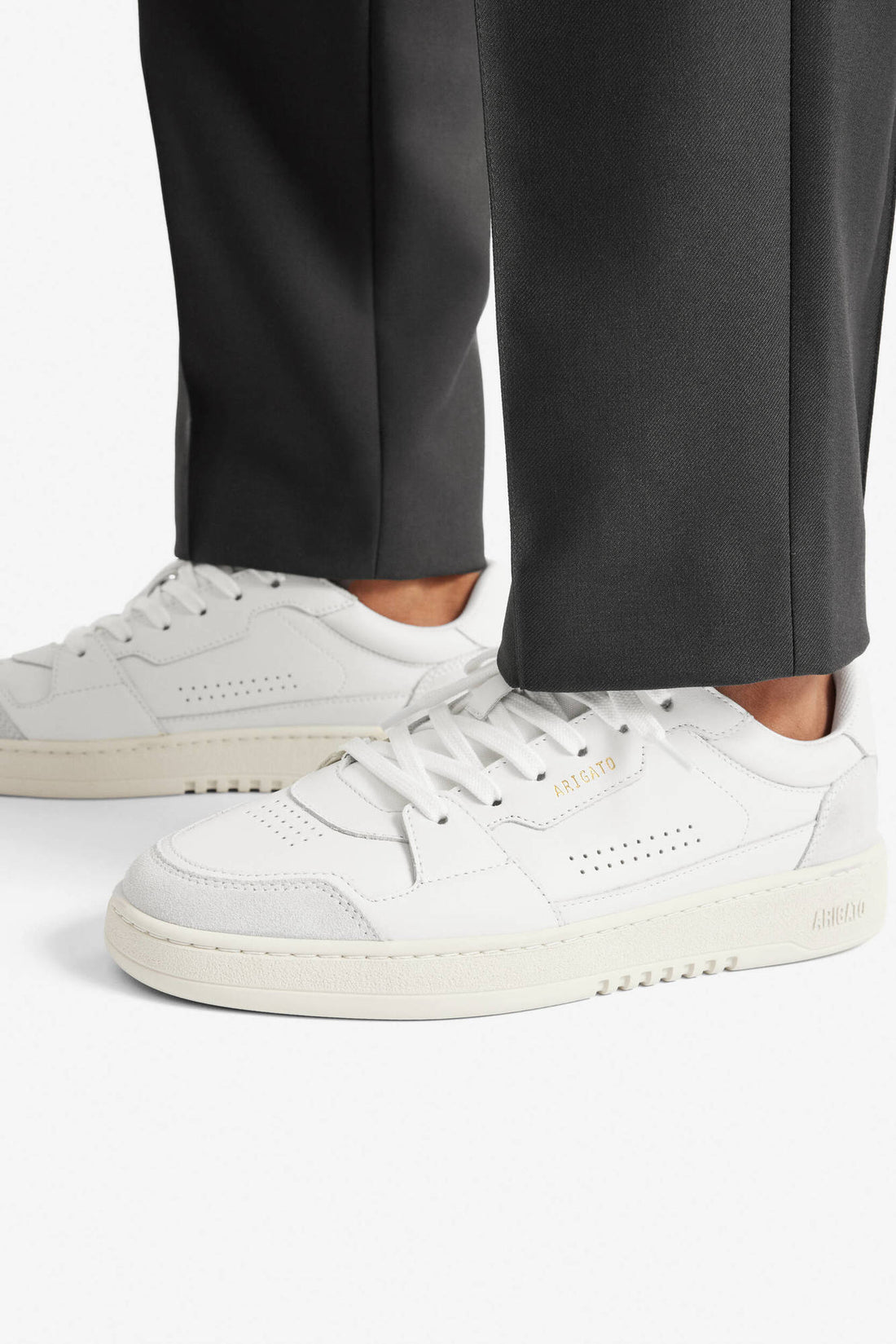 M Dice Lo Sneaker White Leather/Suede