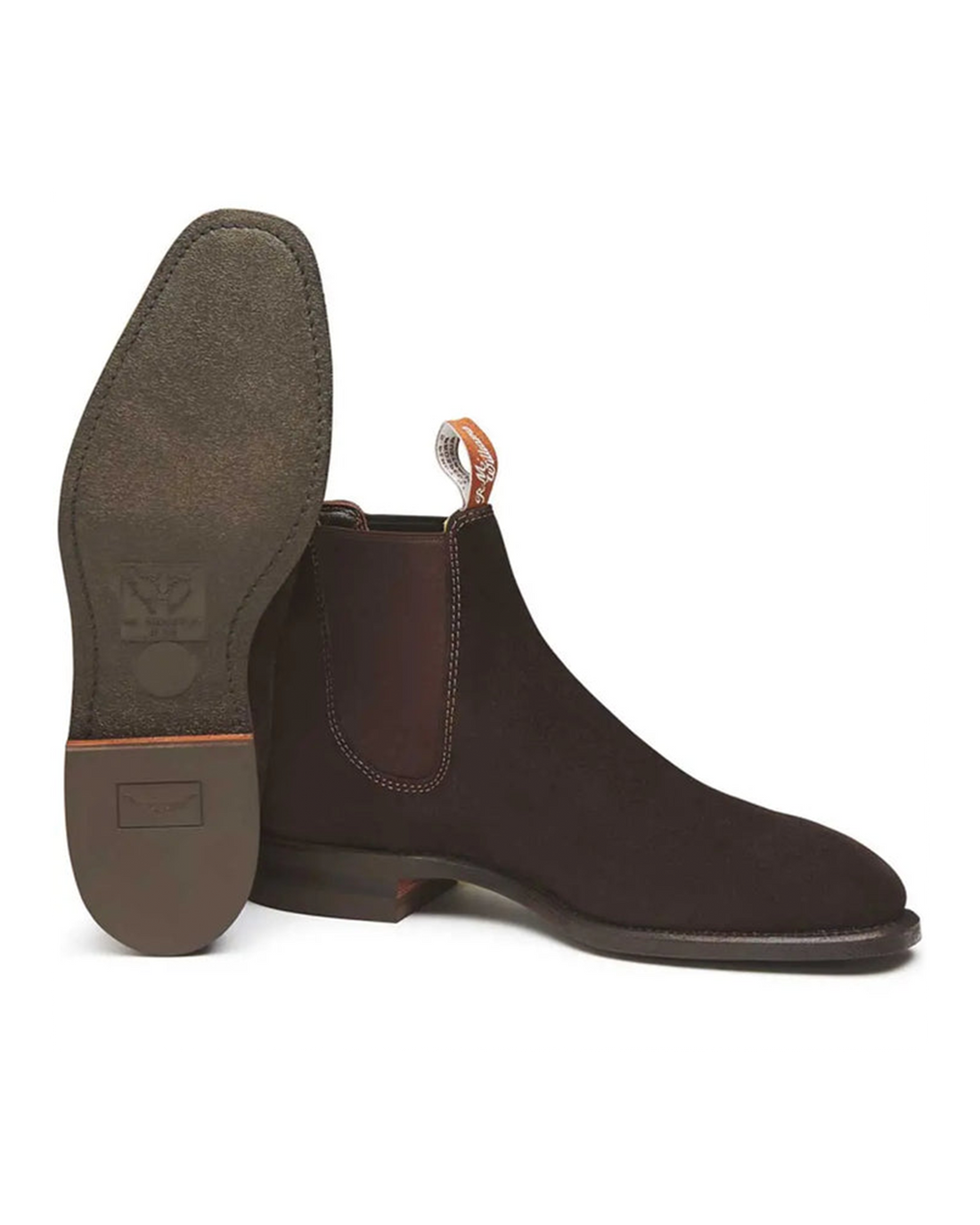Comfort Craftsman Chocolate Suede B543S.08FGCP