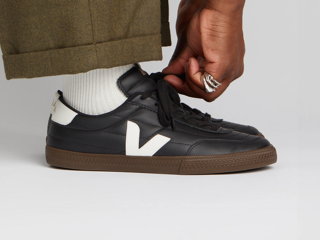 W Panenka Black/White O.T. Leather
